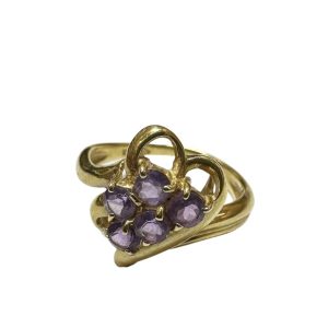 K18 アメジスト リング